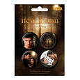 Placka set - Twilight saga - New Moon - Jacob - 4x38mm