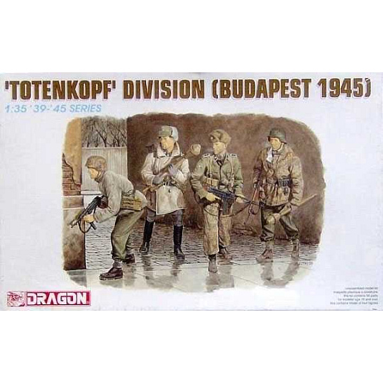 Dragon Model Kit figurky 6095 - "TOTENKOPF" DIVISION (BUDAPEST 1945) (1:35)