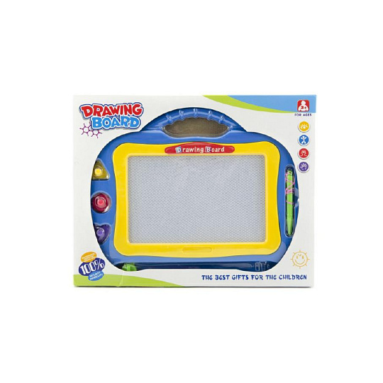 Teddies Magnetická tabulka kreslící plast 2 barvy Teddies Magnetická tabulka kreslící plast 2 barvy