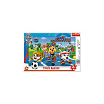 Puzzle deskové Paw Patrol/Tlapková patrola 33x23cm 15 dílků ve fólii