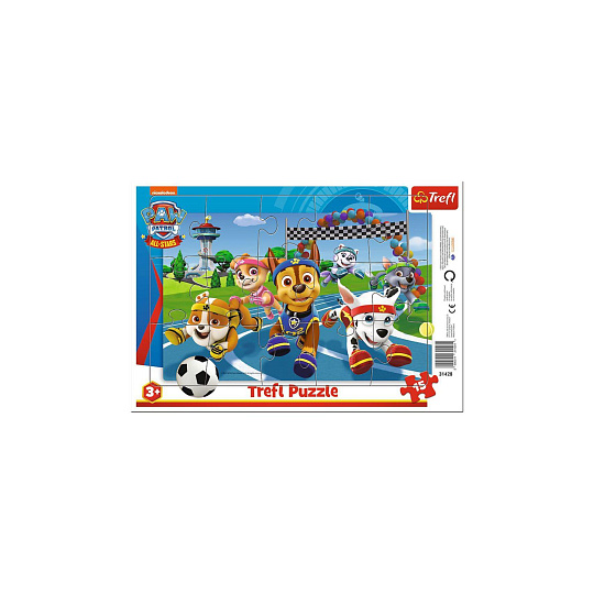 Puzzle deskové Paw Patrol/Tlapková patrola 33x23cm 15 dílků ve fólii Puzzle deskové Paw Patrol/Tlapková patrola 33x23cm 15 dílků ve fólii