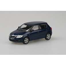 AbrexŠkoda Fabia II (2006) 1:43 - Modrá Storm Metalíza