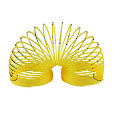 Rappa Magická pružina/spirála žlutá se smajlíkem