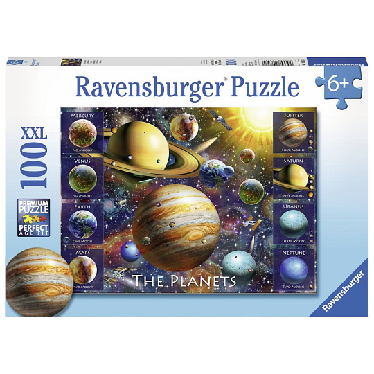 Ravensburger Planety 100 dílků Ravensburger Planety 100 dílků