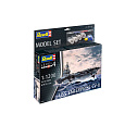 Revell ModelSet loď 65824 - USS Enterprise (1:1200)