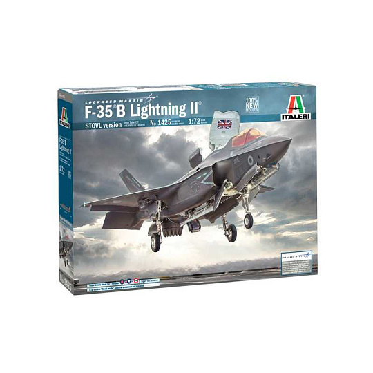 Italeri Model Kit letadlo 1425 - F-35 B Lightning II STOVL version (1:72)