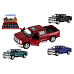 Teddies Auto Kinsmart Chevrolet 2014 Silverado kov/plast 13cm 4 barvy na zpětné natažení