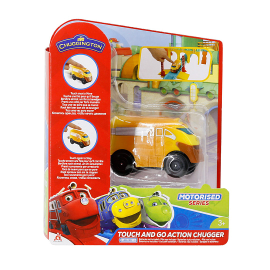 TM Toys Chuggington Veselé vláčiky Touch&Go Super Ciuchcia TM Toys Chuggington Veselé vláčiky Touch&Go Super Ciuchcia