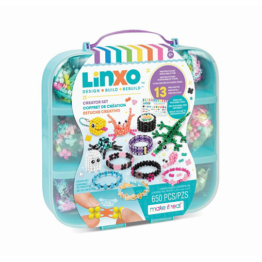 Make it Real LinXo creativní set s uložištěm