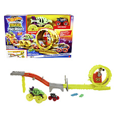 Mattel Hot Wheels MONSTER TRUCKS POWER SMASHERS DRÁHA MASIVNÍ DESTRUKCE Mattel Hot Wheels MONSTER TRUCKS POWER SMASHERS DRÁHA MASIVNÍ DESTRUKCE