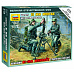 Zvezda Wargames (WWII) figurky 6111 - German 81mm Mortar with Crew (1:72)