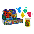 Teddies Sliz - hmota 80g mimozemšťan 6cm mix barev