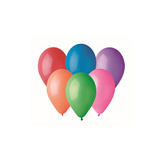 Balonek/Balonky nafukovací 13" 33cm 50ks v sáčku karneval