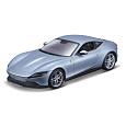 Bburago - RACE+PLAY, Ferrari Roma, šedá, 1:24