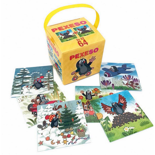Rappa pexeso Krtek v krabičce Rappa pexeso Krtek v krabičce