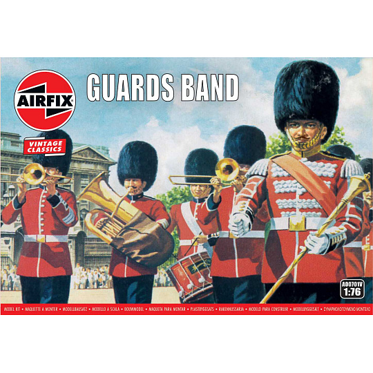 Airfix Classic Kit VINTAGE figurky A00701V - Guards Band (1:76) Airfix Classic Kit VINTAGE figurky A00701V - Guards Band (1:76)