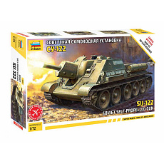 Zvezda Model Kit tank 5043 - SU-122 Soviet Tank Destroyer (1:72)