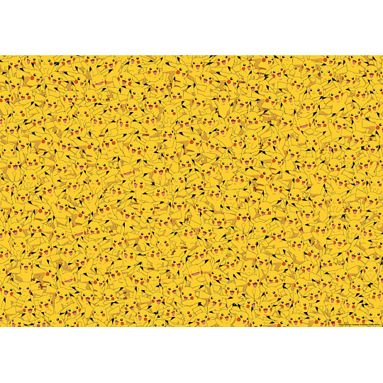 Ravensburger Challenge Puzzle: Pokémon Pikachu 1000 dílků