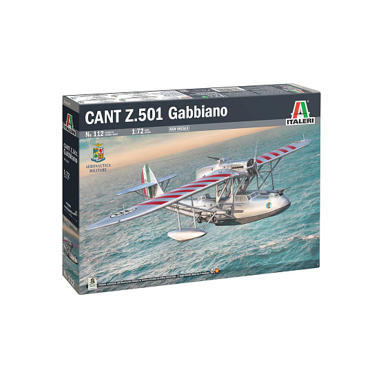 Italeri Model Kit letadlo 0112 - CANT Z-501 Gabbiano (1:72) Italeri Model Kit letadlo 0112 - CANT Z-501 Gabbiano (1:72)