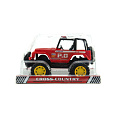 Teddies Auto policie terénní plast 22cm na setrvačník asst 2 barvy