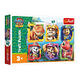 Trefl Puzzle Tlapková patrola/Paw Patrol Dino Movie: Dinosauří ostrov 27x20cm 30dílků v krabičce 21x14x4cm