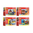 Trefl Minipuzzle miniMAXI 20 dílků Hrdinský Požárnik Sam 4 druhy v krabičce 11x8x4cm