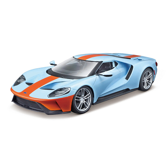Maisto - 2017 Ford GT, modro-oranžová, 1:18 Maisto - 2017 Ford GT, modro-oranžová, 1:18