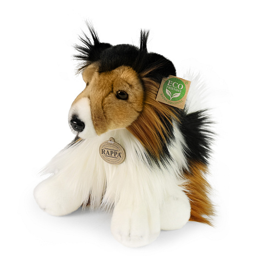 Rappa Plyšový pes border kolie 28 cm ECO-FRIENDLY
