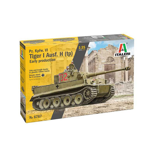 Italeri Model Kit tank 6767 - Pz. Kpfw. VI Tiger I Ausf. E/H1 (1:35) Italeri Model Kit tank 6767 - Pz. Kpfw. VI Tiger I Ausf. E/H1 (1:35)
