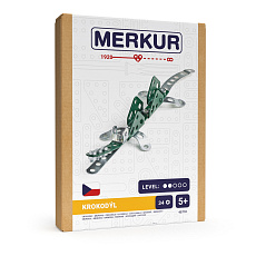 MERKUR - Stavebnice Merkur - Mini ZOO - Krokodýl, 36 dílků