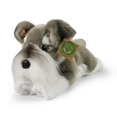 Rappa Plyšový pes knírač ležící 28 cm ECO-FRIENDLY