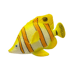 Rappa Ryba gumová žlutá 10 cm