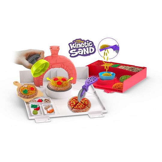 Spin Master KINETIC SAND VÝROBA PIZZY Spin Master KINETIC SAND VÝROBA PIZZY