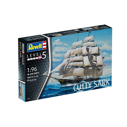 Revell Plastic ModelKit loď 05422 - Cutty Sark (1:96)