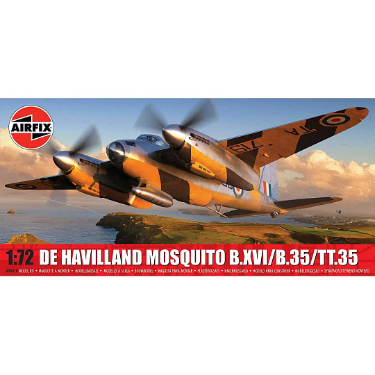 Airfix Classic Kit letadlo A04070 - de Havilland Mosquito B.XVI/B.35/TT.35 (1:72)