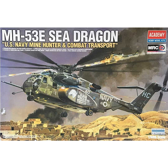Academy Model Kit vrtulník 12703 - MH-53E SEA DRAGON (1:48)