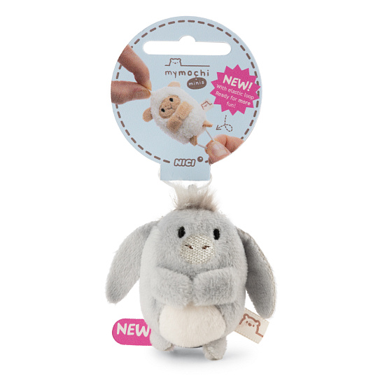 NICI přívěsek MyMochi Oslík Earl 5cm