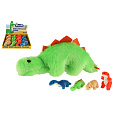 Teddies Zvířátko dinosaurus plyš 12-16cm 4 druhy