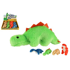 Teddies Zvířátko dinosaurus plyš 12-16cm 4 druhy