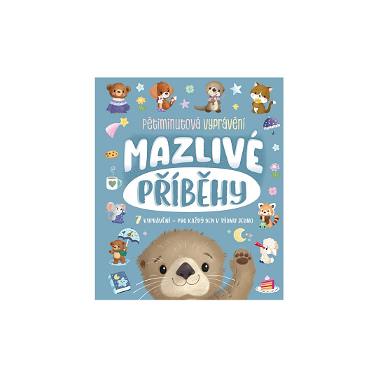 Knížka Mazlivé příběhy 19,5x23x1,5cm