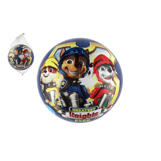 Míč Tlapková patrola/Paw patrol nafouknutý 23cm modrý v síťce Míč Tlapková patrola/Paw patrol nafouknutý 23cm modrý v síťce