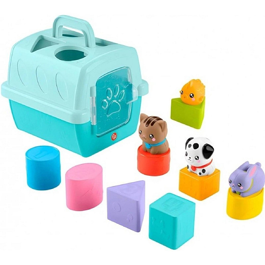 Mattel Fisher-Price VKLÁDAČKA SE ZVÍŘÁTKY Mattel Fisher-Price VKLÁDAČKA SE ZVÍŘÁTKY