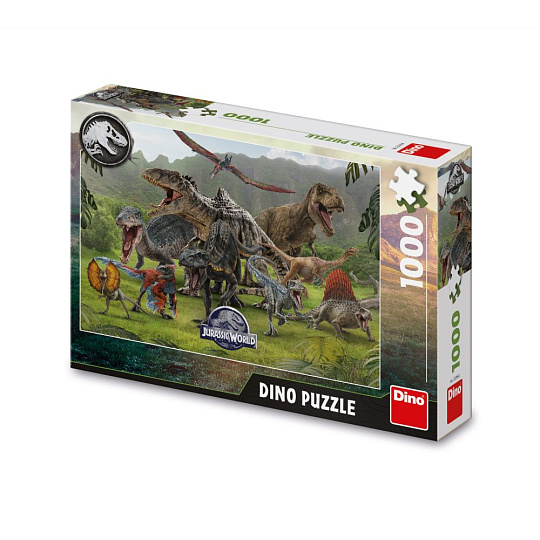 Dino JURSKÝ SVĚT 1000 puzzle Dino JURSKÝ SVĚT 1000 puzzle