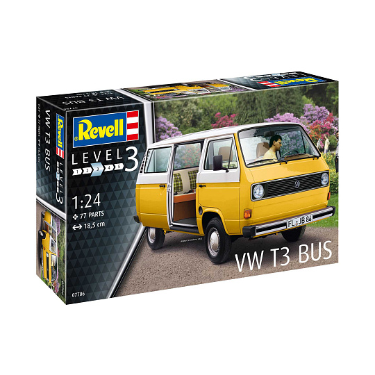 Revell Plastic ModelKit auto 07706 - VW T3 Bus (1:24)
