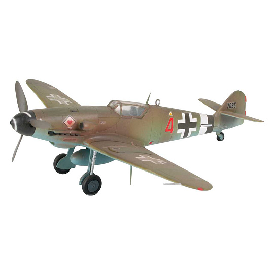 Revell Plastic ModelKit letadlo 04160 - Messerschmitt Bf 109 G-10 (1:72)