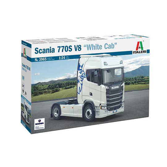 Italeri Model Kit truck 3965 - Scania S770 V8 "White Cab" (1:35) Italeri Model Kit truck 3965 - Scania S770 V8 "White Cab" (1:35)
