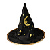 Rappa Dětský klobouk Čaroděj Halloween