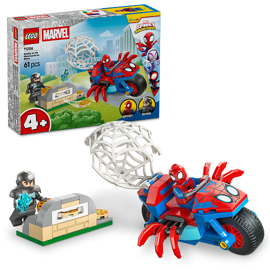 LEGO Spidey 11206 Spidey na motorce vs. Rhino LEGO Spidey 11206 Spidey na motorce vs. Rhino