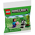 LEGO 30672 Minecraft Steve s mládětem pandy