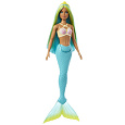 Mattel Barbie POHÁDKOVÁ MOŘSKÁ PANNA - MODRÁ